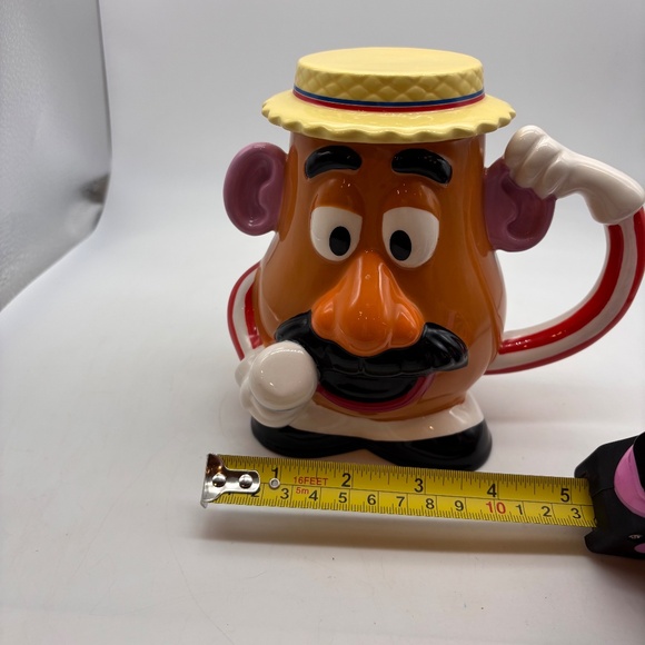 Disney Parks Toy Story Mania Mr. Potato Head Ceramic Coffee Mug with Lid - Picture 16 of 16